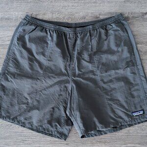 Patagonia Lined Running Swim Shorts - Black - Men's Large - L